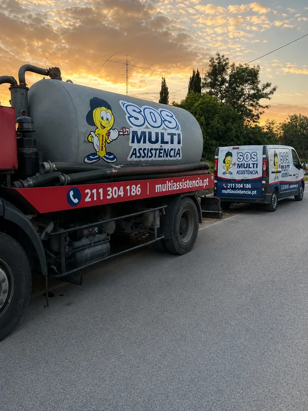 Limpeza de fossas — SOS Multiassistência